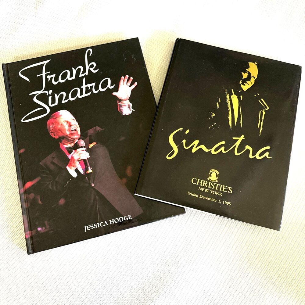 Frank Sinatra Christie’s Auction Catalog 1995 & Jessica Hodge Photo Biography